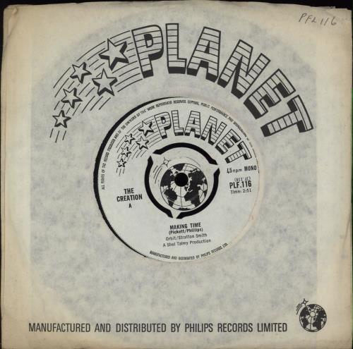 英7” Creation (2) Making Time PLF116 Planet /00080 The Creation – Making Time – Vinyl (7